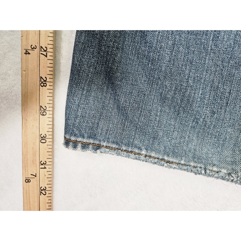 Vtg Lucky Brand Dungarees Gene‎ Montesano Jeans Men 36 Chopper Bootleg USA - Picture 10 of 11